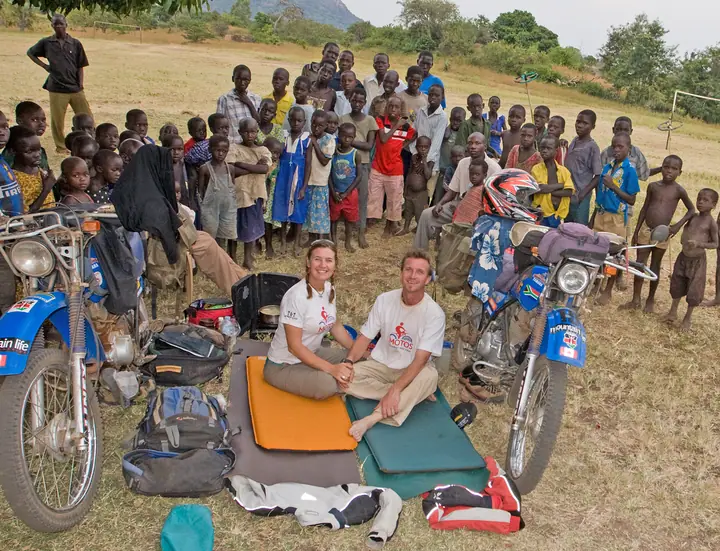 Camp at Ojapi Primary School